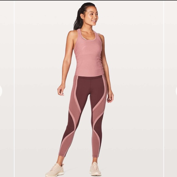 Lululemon Wild Twist 7/8 Tight *25"
Redwood / Auburn / Quicksand size 10 - Picture 1 of 13